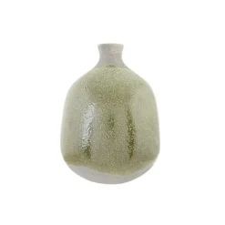 Cosy @ Home Vaas Forest Texture Groen 19x19xh26cm Ro Nd Aardewerk