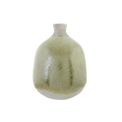 Cosy @ Home Vaas Forest Texture Groen 19x19xh26cm Ro Nd Aardewerk