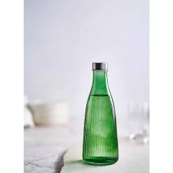 Cosy & Trendy Atla Fles 1l Thyme Green D10,1xh28cm - Met Deksel