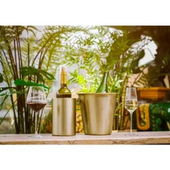 Cosy & Trendy Brushed Pearl Wijnkoeler D12xh18cm