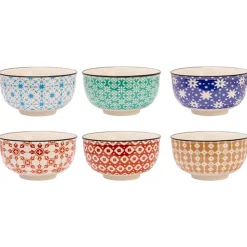 Cosy & Trendy Chloe Blue-brown Kommetje D13xh7cm 6 Ass 50cl