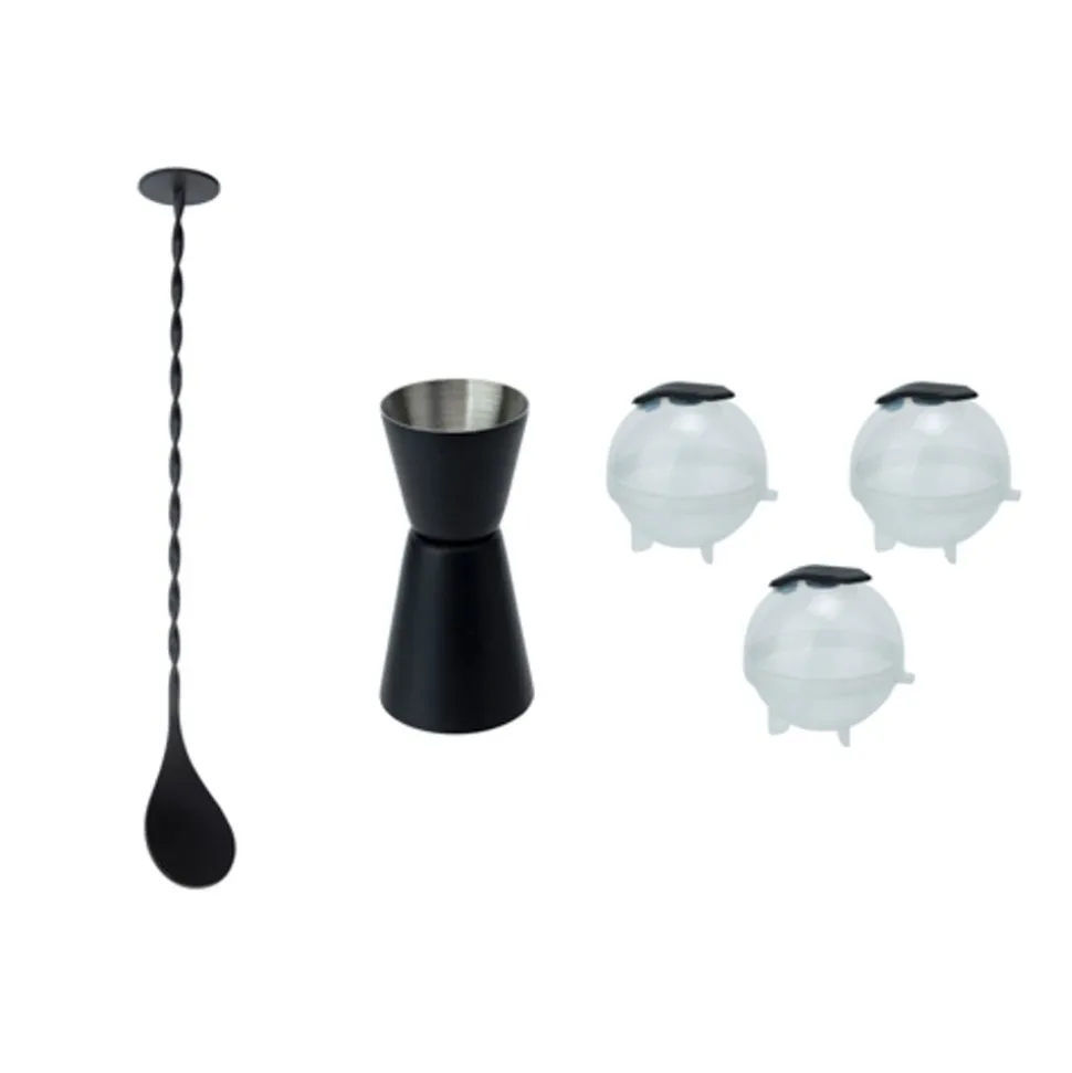 Cosy & Trendy Cocktailset Set5 Ijsballenmakers Mengle Pel Barmaatje