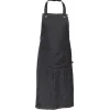 Cosy & Trendy D'nim Keukenschort Zwart