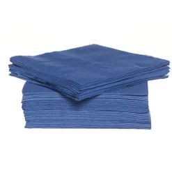 Cosy & Trendy for Professionals Ct Prof Serviet Tt S40 38x38cm Bleu Nuit Papier Textiel-touch
