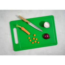 Cosy & Trendy Fresco Snijplank Groen 38x26xh,75cm Rechthoek Met Sapgeul Pp