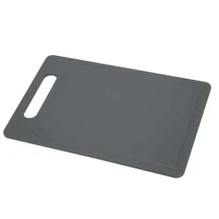 Cosy & Trendy Fresco Snijplank Grijs 38x26xh,75cm Rechthoek Met Sapgeul Pp