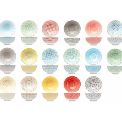 Cosy & Trendy Happy Mix A Kommetjes D12xh6cm 17assorti