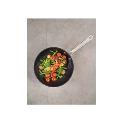 Cosy & Trendy Healthy Pan Alu Braadpan Zwart-zwart D24 Steel Roestvrij Staal - Alle Vuren-coni