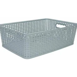 Cosy & Trendy Hozon Opbergmand Pastelblauw12l 40x26,5xh12,5cm