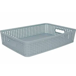 Cosy & Trendy Hozon Opbergmand Pastelblauw 7,5l 40x26,5xh8cm