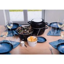 Cosy & Trendy Hrc Potje Met Tekst 'mayo'  D4.9xh4.9cm