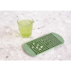 Cosy & Trendy Ijsblokvorm Silicone Groen Mini-blokjes 23,7x12x1cm