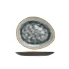 Cosy & Trendy Laguna Blue-grey Plat Bord 19,5x16cm Ova Al