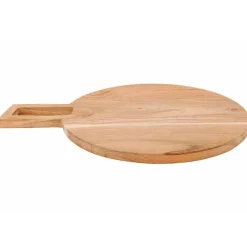 Cosy & Trendy Mimosa Serveerplank Acacia Rond 40,5x30,4xh1,5cm