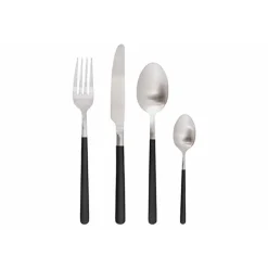 Cosy & Trendy Olivia Bestekset 16pcs Brushed-black