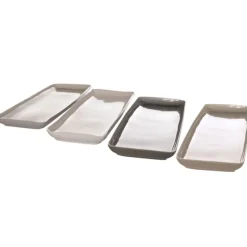 Cosy & Trendy Oregon Plat Bord 4ass 35x11cm Rechthoeki G