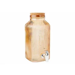 Cosy & Trendy Raya Sapdispenser 3,35l Oker 19,5x14xh28,5cm