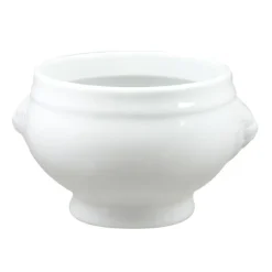 Cosy & Trendy Soepbol Leeuwenkop wit porselein