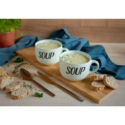 Cosy & Trendy Soup Green Beker 'soup' D11xh8,5cm 51cl