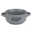 Cosy & Trendy Soup Grey Soepkommetje 'soup'  D13,5cm H6.5cm - 47cl