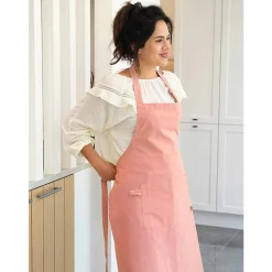 Cosy & Trendy Stoff Keukenschort Rust