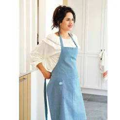 Cosy & Trendy Stoff Keukenschort Green Heron