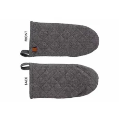 Cosy & Trendy Stoff Ovenwant Black Chambray 31x15xh3cm