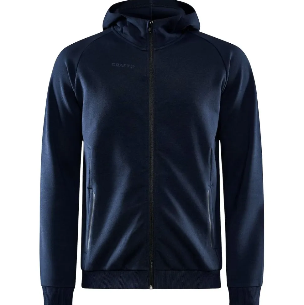 Craft Core Soul Full Zip Hood M Navy Blue Large