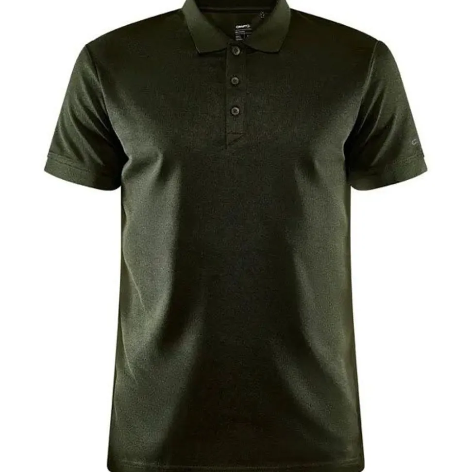 Craft Core Unify Polo Shirt M Woods Melange Medium