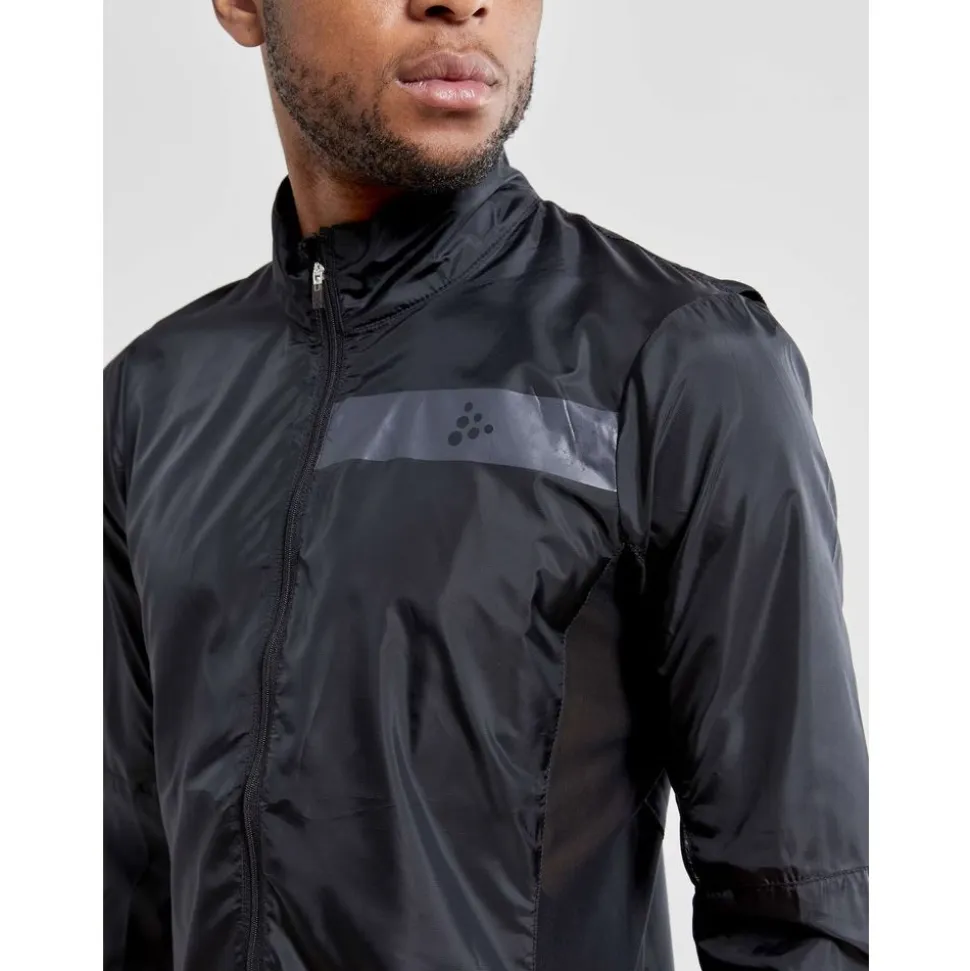 Craft Essence Light Wind Jacket M Black XLarge