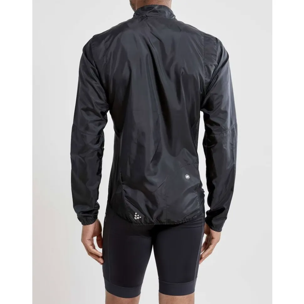 Craft Essence Light Wind Jacket M Black XLarge