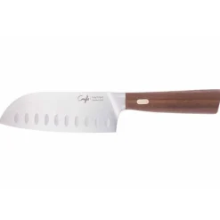 Crafts by Cosy & Trendy Couteaux & Co Santokumes 12,5cm Walnoten Handvat