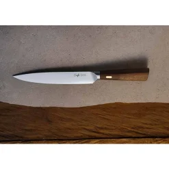 Crafts by Cosy & Trendy Couteaux & Co Vleesmes 20,5cm Walnoten Handvat