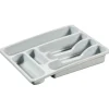 Curver Bestekbak M 6 Vakken Licht Grijs 36x29xh6
