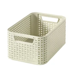 Curver Natural Style Mandje Small Vintage Wit 2 8,4x19,2x12,9