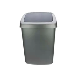 Curver Swing Afvalbak Zilver-anthraciet 25l Rp