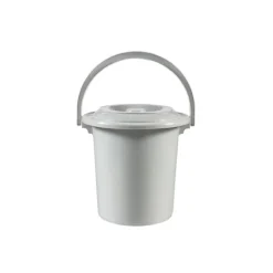 Curver Toiletemmer 10l Licht Grijs 31x31xh32