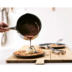 Dagelijkse Kost Dagelijkse Kost steelpan z/deksel 16cm met 2 tuiten