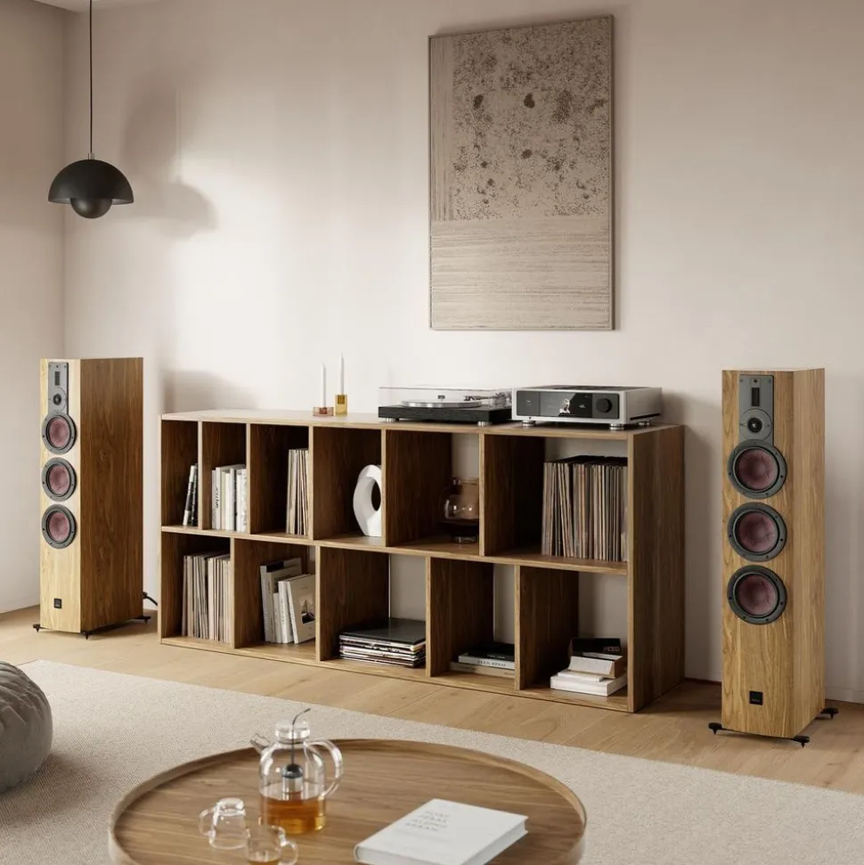 Dali Rubikore 8 vloerluidspreker Gloss Maroon