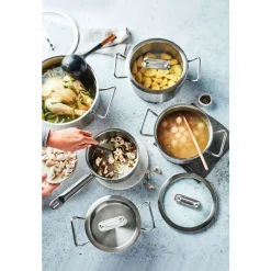 Demeyere Diverto 3 Soeppot met glasdeksel 24cm 7L