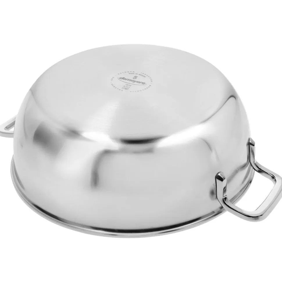 Demeyere Intense 5 Sudderpot met dubbelwandig deksel 28cm 4L