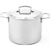 Demeyere Silver 7 Soeppot met dubbelwandig deksel 24cm 8l