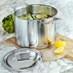 Demeyere Silver 7 Soeppot met dubbelwandig deksel 24cm 8l