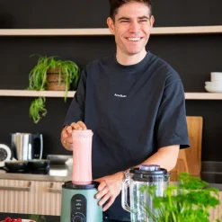 Domo Blend & Balance blender met glazen kan van 1,5 L en beker - 800 W - groen