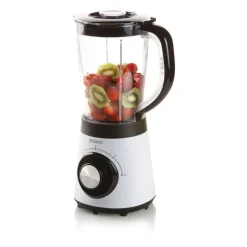 Domo Blender met BPA-vrije plastic kan van 1,5 L - 500 W - wit