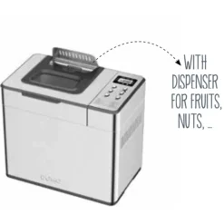 Domo Broodbakmachine 500-750-1000gr - 18 programma's - incl. dispenser en glutenvrij programma