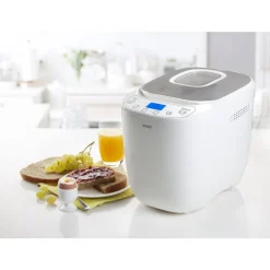 Domo Broodmachine wit + zilver 700-1000g
