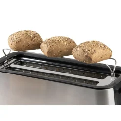 Domo Broodrooster voor 4 toasts incl. ingebouwd broodjesrek