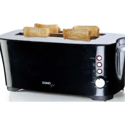 Domo B-Smart Broodrooster 4 toastsZwart