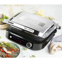 Domo Contactgrill Grill Genius met smart steak modus
